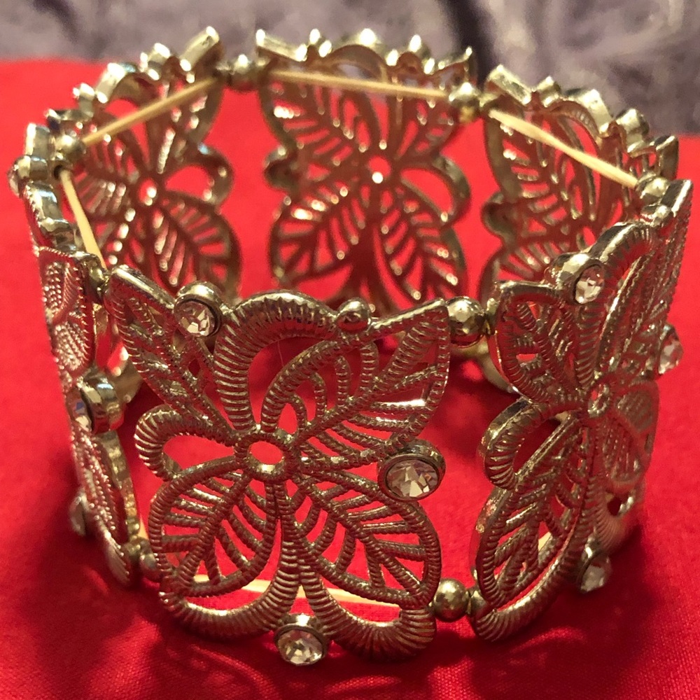 Silver Butterfly Bracelet